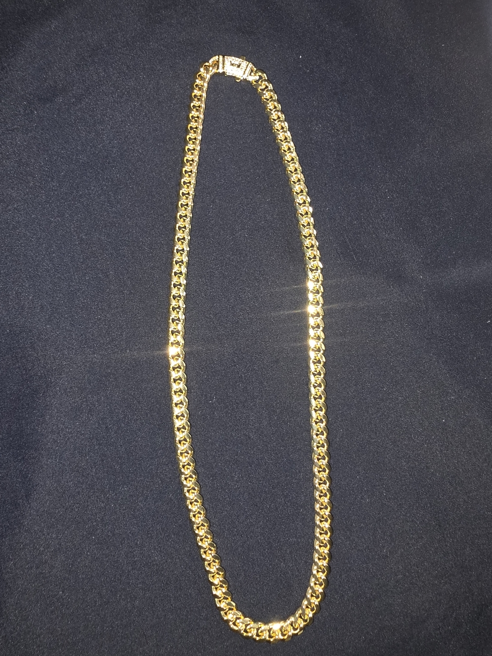 14k Cuban link 24 Inches